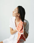 Josephine Hand Towel Paloma Sun and Ecru by BAINA ジョセフィン ハンドタオル