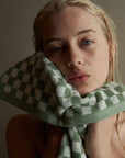 Josephine Hand Towel Sage & Chalk by BAINA ジョセフィン ハンドタオルセージ&チョーク
