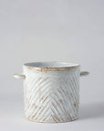 Milk-Wash Planter Wave by Angus & Celeste ミルクウォッシュプランター ウェーブ