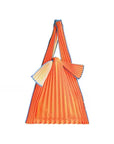 Pleco Tate-Pleats Bag Bicolour 萱草/素色 (Honey Orange/Beige)