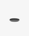 Plate in Dark Grey by Hasami Porcelain The Grey Collection プレート ダークグレイ ハサミポーセリン