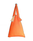 Pleco Tate-Pleats Bag Bicolour 萱草/素色 (Honey Orange/Beige)