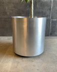 Metal Cylinder Planter Cover メタルシリンダープランターカバー (キャスター付き)
