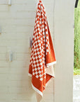 Roman Pool Towel Paloma Sun and Ecru by BAINA ローマン プールタオル