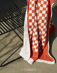 Roman Pool Towel Paloma Sun and Ecru by BAINA ローマン プールタオル
