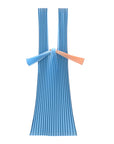 Pleco Tate-Pleats Bag Bicolour 朱華/花浅葱 (Pink Beige/Sky Blue)