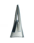 Pleco Tate-Pleats Bag Bicolour 灰白/納戸鼠 (Snow White/Grey)