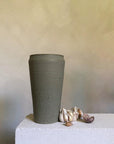 Sage Green Heirloom Flower Vase by Alison Frith グリーンフラワーベース