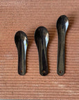 Chinese Spoon in Enamelled BLACK by SARO 琺瑯レンゲ  ブラック