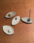 Leaf Incense  Holder  by Bridget Bodenham リーフインセンスホルダー