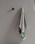 Bethell Bath Towel Sage & Chalk by BAINA　ベテル バスタオル セージ＆チョーク