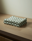Josephine Hand Towel Sage & Chalk by BAINA ジョセフィン ハンドタオルセージ＆チョーク