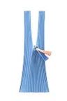 Pleco Tate-Pleats Bag Bicolour 朱華/花浅葱 (Pink Beige/Sky Blue)