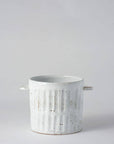 Milk-Wash Planter Vertical Lines by Angus & Celeste ミルクウォッシュプランター ストライプ