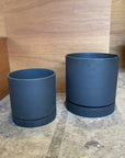 Speckle Planter with saucer  スペックルプランター ソーサー付