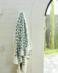Roman Pool Towel Sage & Chalk by BAINA  ローマンプールタオル セージ＆チョーク