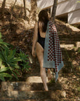 Roman Pool Towel Cement & Rhus by BAINA ローマン プールタオル セメント&ルース
