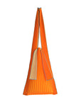 Pleco Tate-Pleats Bag Bicolour 萱草/素色 (Honey Orange/Beige)