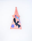Pleco Tate-Pleats Bag Printed "moment" 石竹 (Pink)