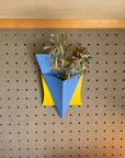 RITRATTO 213 [straw yellow + smalt blue] by Alessandro Mendini／Marutomi リラット ウィールハンギングベース ブルー