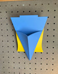 RITRATTO 213 [straw yellow + smalt blue] by Alessandro Mendini／Marutomi リラット ウィールハンギングベース ブルー