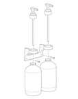 Duo Bottle Bracket Aluminium by Henry Wilson デュオ ボトル ホルダー  アルミニウム