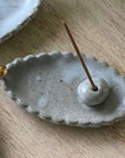 Leaf Incense  Holder  by Bridget Bodenham リーフインセンスホルダー